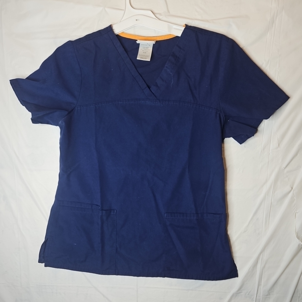 🎁 Workwear Scrubs Unisex Top Medical Nurse ScrubStar Blue